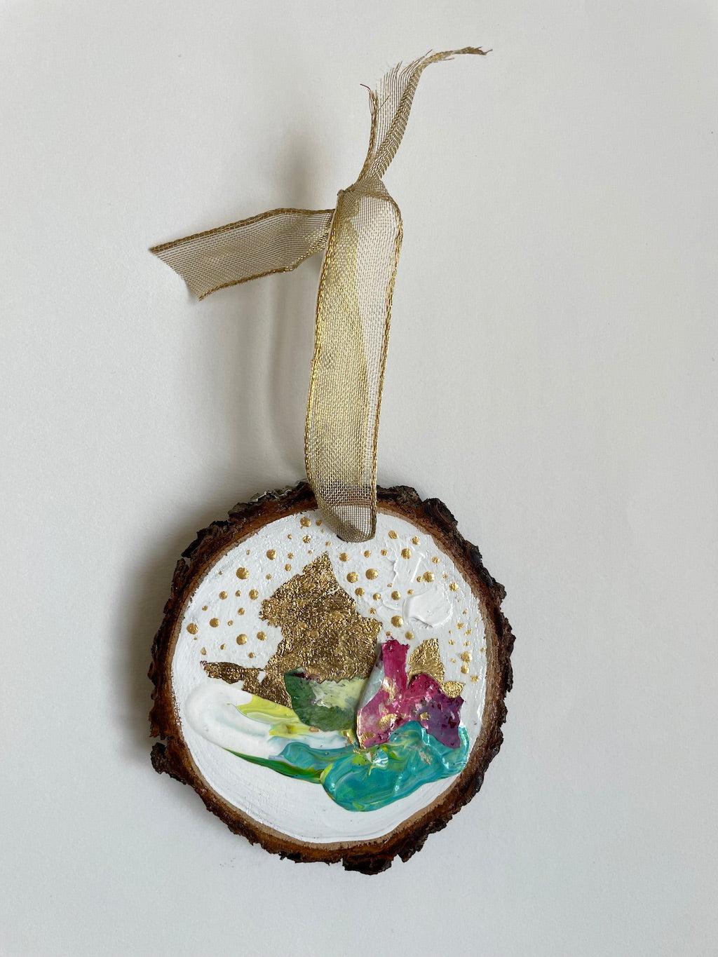 Textured Cheer Ornament No. 11