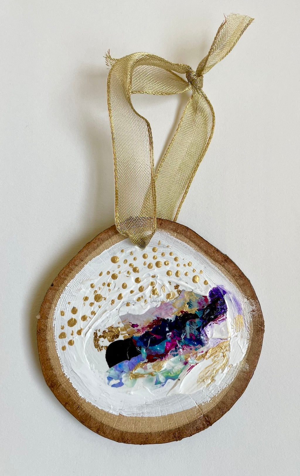 Textured Cheer Ornament No. 3