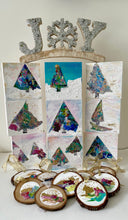 Textured Cheer Ornament No. 7