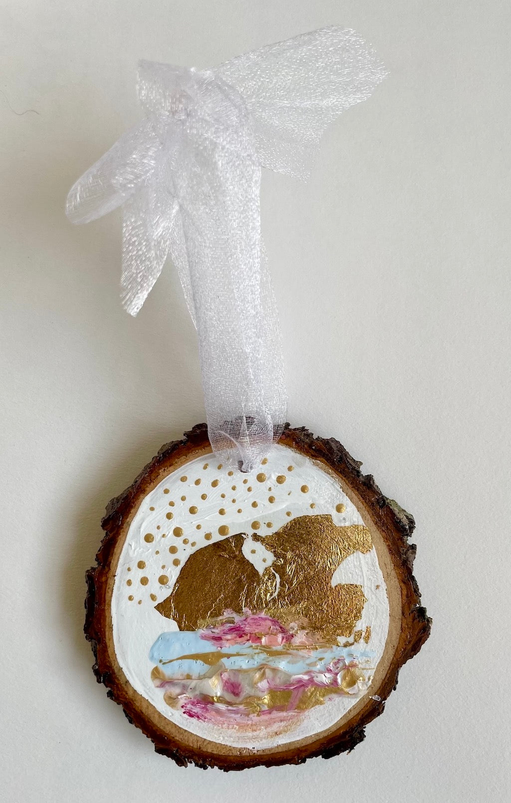 Textured Cheer Ornament No. 7