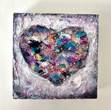 Textured Heart #20 - 4x4