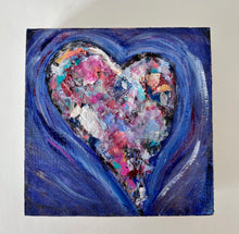 Textured Heart #13 - 5x5