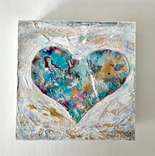 Textured Heart #14 - 5x5