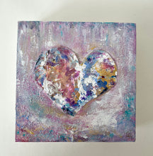Textured Heart #16 - 5x5