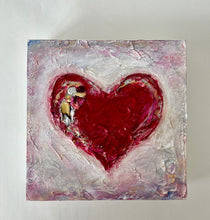 Textured Heart #2 - 5x5