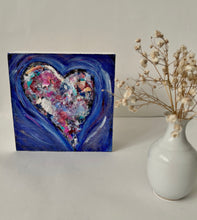 Textured Heart #13 - 5x5