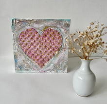 Textured Heart #3 - 6x6