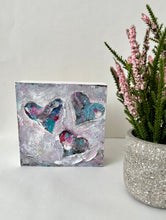Textured Heart #8 - 5x5