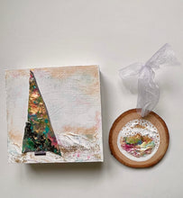 Textured Cheer Ornament No. 4